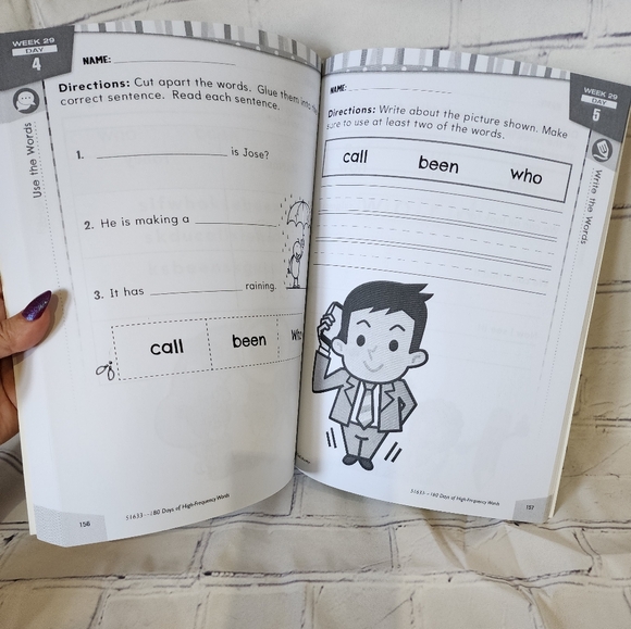 Kindergarten/1st Grade Workbooks - Picture 6 of 15